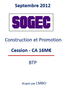 , transmission d'entreprises en Belgique