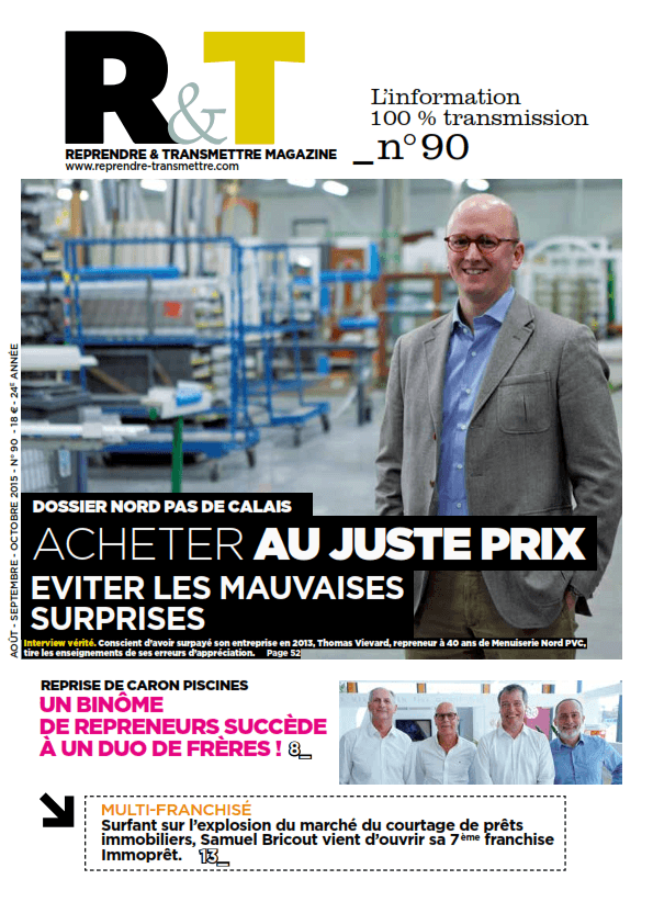 On parle de nous, transmission d'entreprises en Belgique