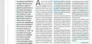 On parle de nous, transmission d'entreprises en Belgique