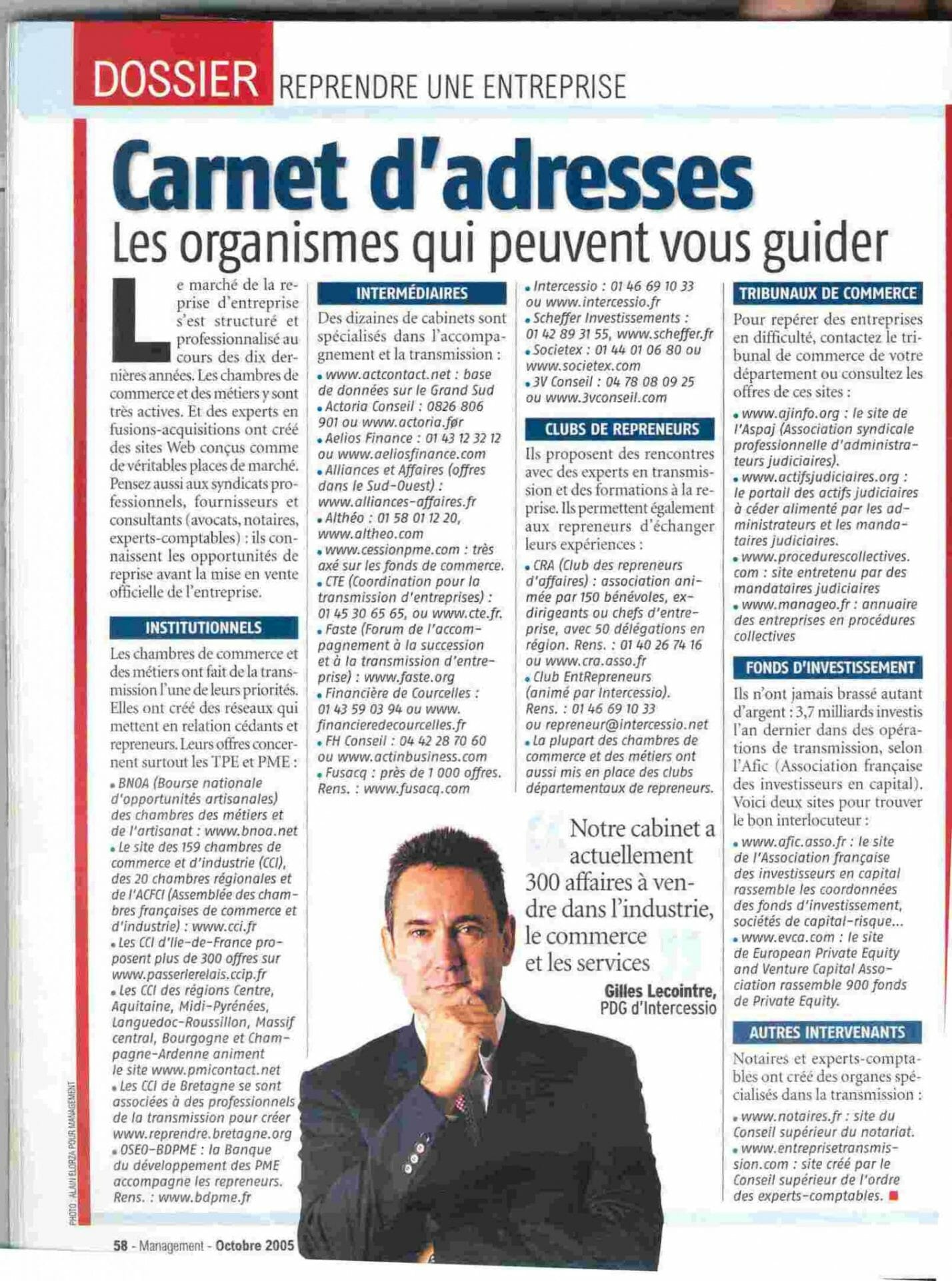 On parle de nous, transmission d'entreprises en Belgique