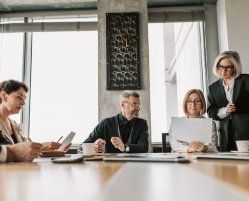 La cession en toute confiance et sécurité - business - réunion dirigeants business