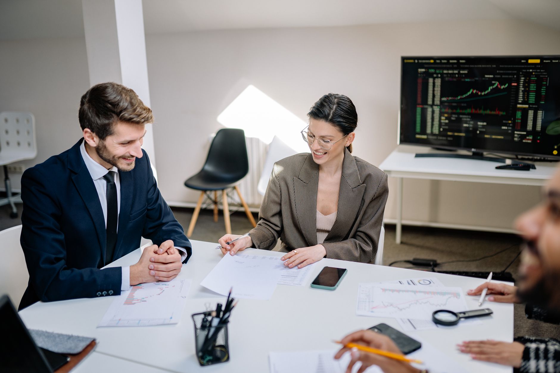 préparation transmission - business - analyse financière business